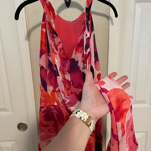 Eliza J Floral Halter Maxi Dress - Picture 7 of 8